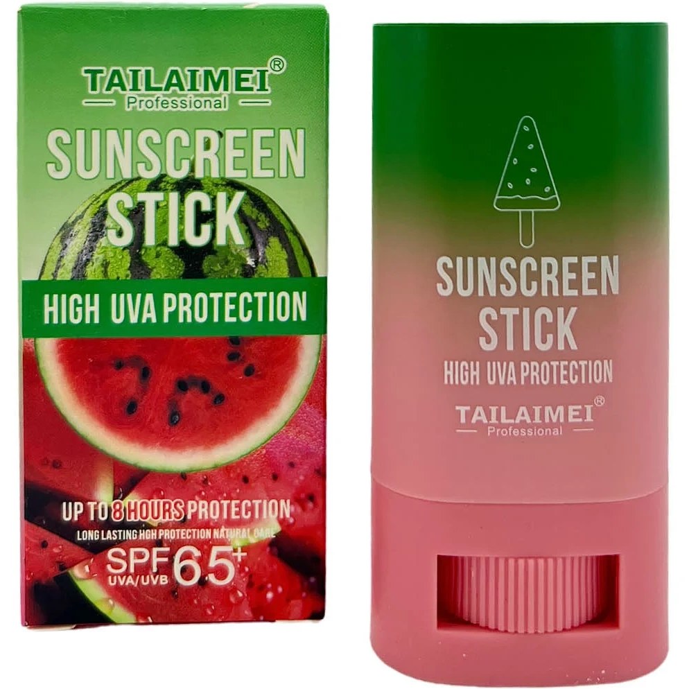 ضدآفتاب تایلامی با اس پی اف 65 رایحه هندوانه مدل استیکی